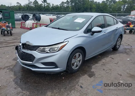 2018 Chevrolet Cruze Ls Auto из США, поврежденный, VIN 1G1BC5SM2J7220173